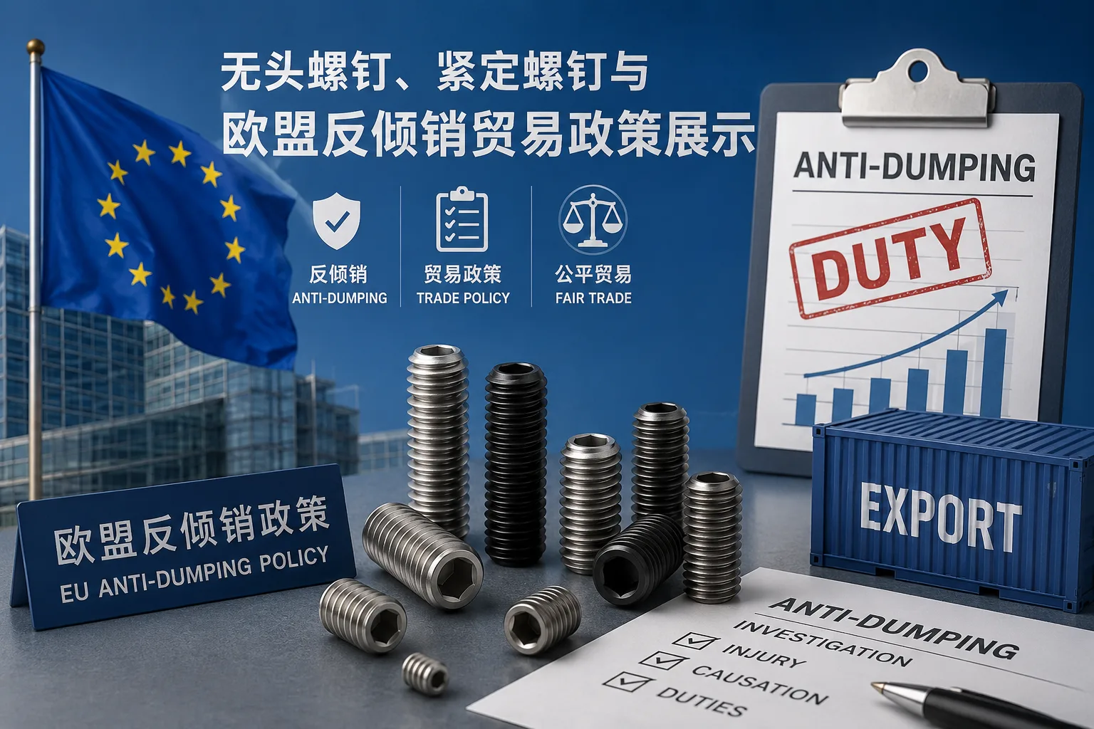 UE Menyesuaikan Tindakan Anti-Dumping Fastener Tiongkok pada 2026: Apa yang Perlu Diperhatikan oleh Perusahaan Eksportir?